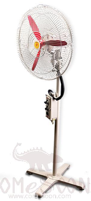 Industrial Fan 500mm 580*580*1500mm 0.37KW 1450r/min