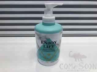 Printed Hand Soap Dispenser Bottle-Marble Blue