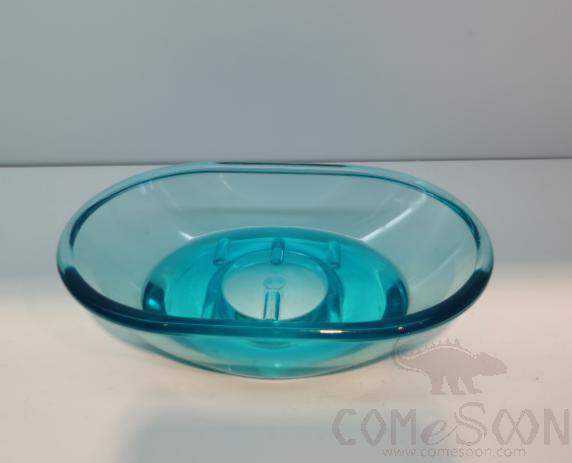 6462 Transparent Soap Dish-New Blue