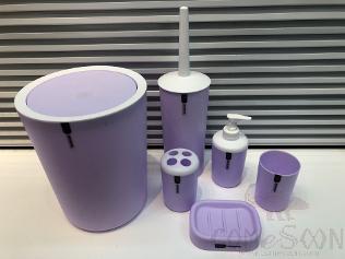 3317 Monochrome Six-piece Set-Light Purple