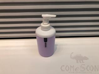 3317 Monochrome Hand Soap Dispenser Bottle-Light Purple