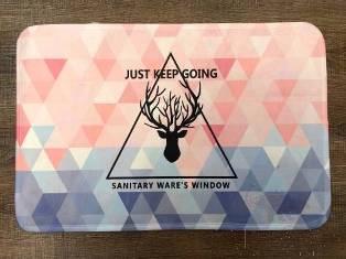 40X60 printed floor mat-deer