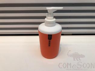3317 Monochrome Hand Soap Dispenser Bottle-Orange Red