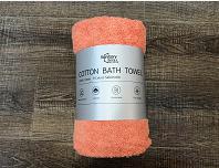 70X140CM Bath Towel-Orange Red