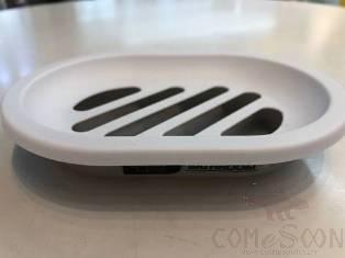 3317 Monochrome Soap Dish-Gray
