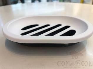 3317 Monochrome Soap Dish-Black