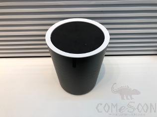 3317 Monochrome Trash Can-Black