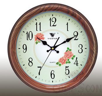 1718 wall clock,ABS,37.5*37.5*5cm