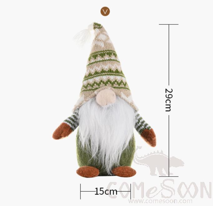 Faceless Doll-Strip hat,PP Cotton + Paper,H23 cm