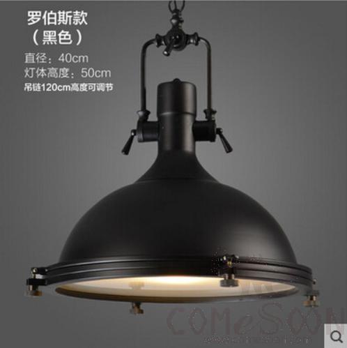 Pendant Lights-Black,D50*H40cm
Adjustable chain 120cm