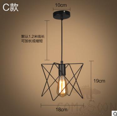 Pendant Lights-18*19cm
Adjustable line 120cm
