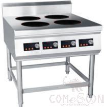 Four-head Induction Cooker 850*850*800/950mm, 2.5kW