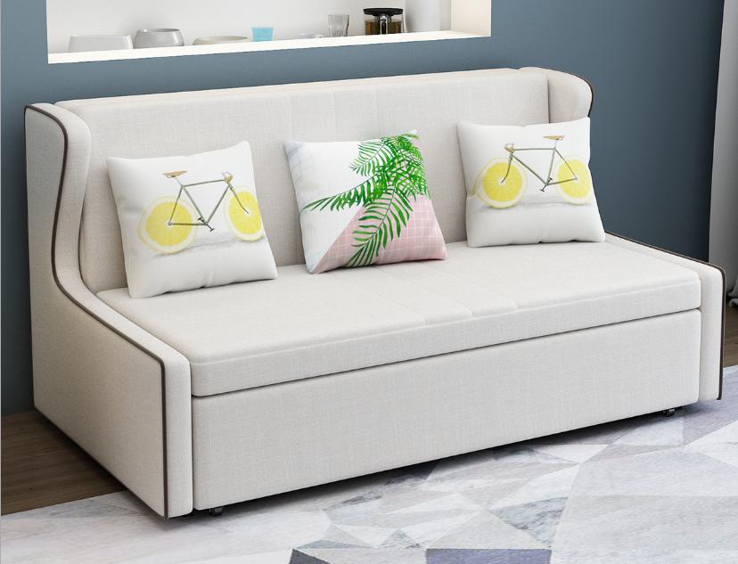 Sofa bed-cotton linen-Sofa:196*88*85cm Bed:180*180cm