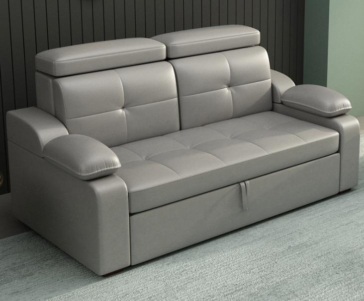 Sofa bed-microfiber leather-Sofa:140*100*100cm Bed:100*190cm