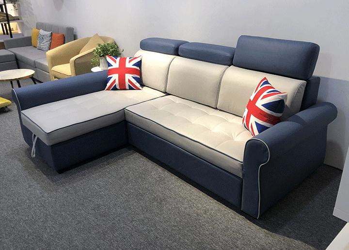 Sofa bed-technical cloth-Sofa:320*165*93cm Bed:220*140cm Foot:70*70*45cm