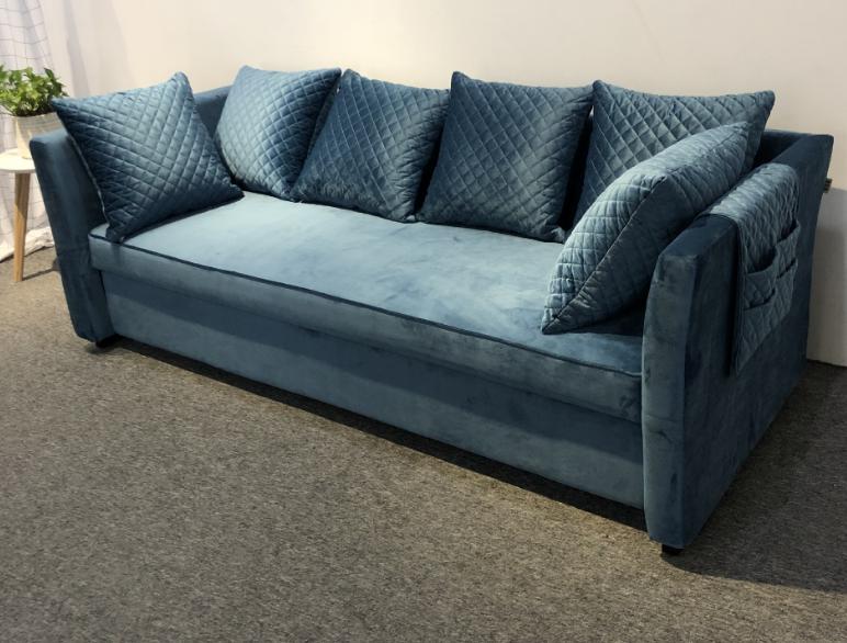 Sofa bed-flannel-Sofa:216*95*73cm Bed:145*190cm