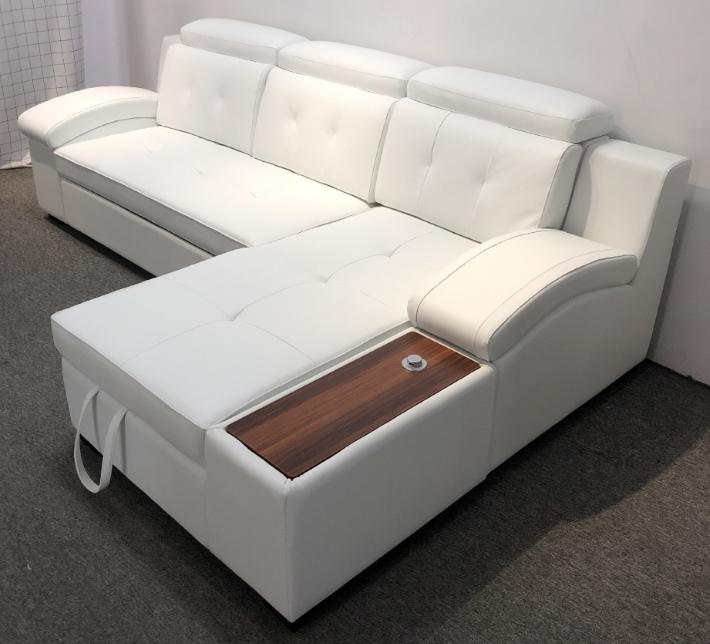 Sofa bed-microfiber leather-Sofa:275*165*90cm Bed:140*215cm