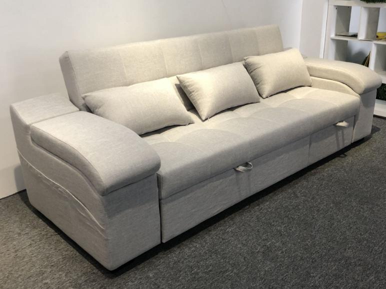 Sofa bed-cotton linen-Sofa:245*85*86cm Bed:185*188cm