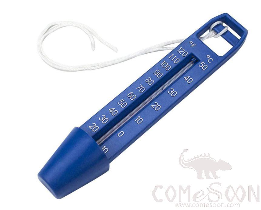 WATER THERMOMETER STYLE: 10 TO 50 DEG