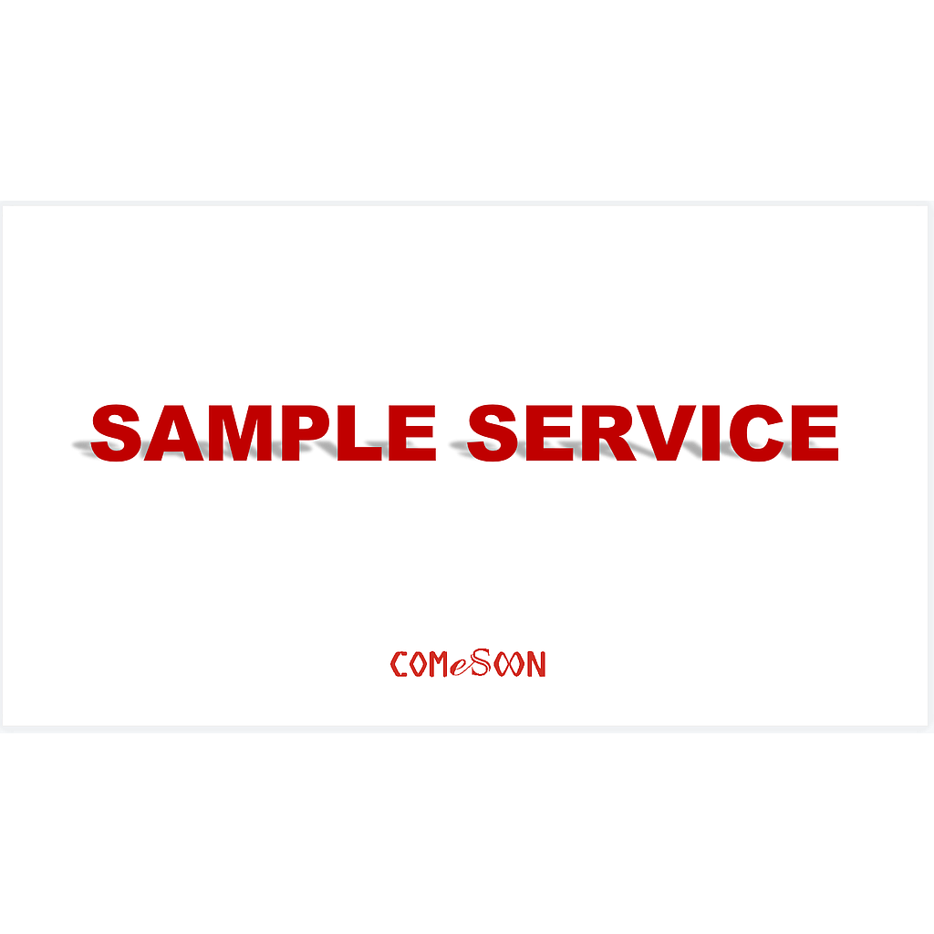 Sample Service for Outdoor Lights