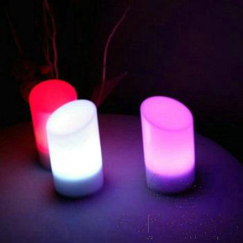 Cylindrical lamp - 7 colour positioning/ 100204