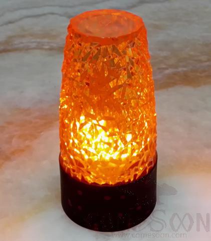 Bar lamp - amber light fire/ 100204