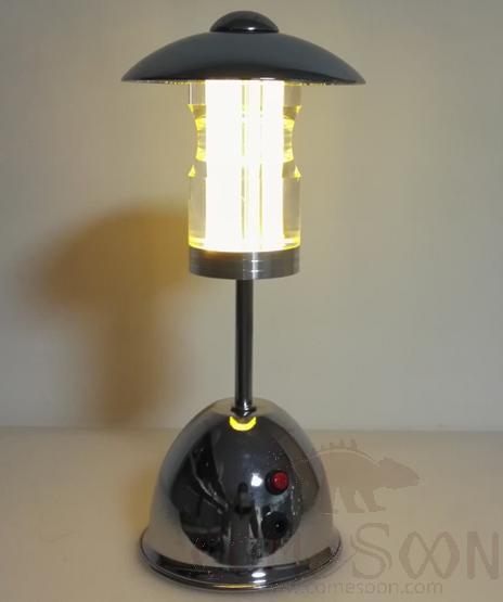 Metal desk lamp - white or warm white/ 100204