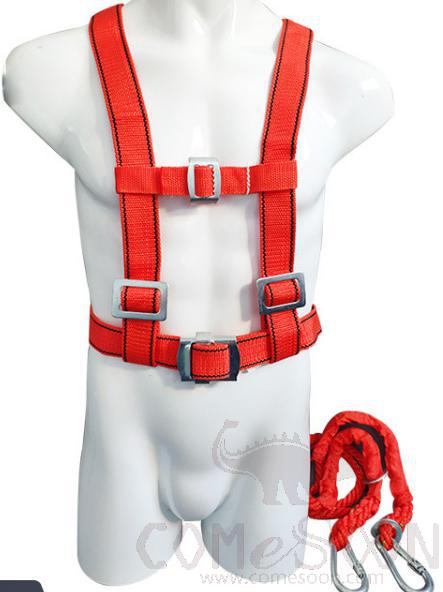Double back seat belt