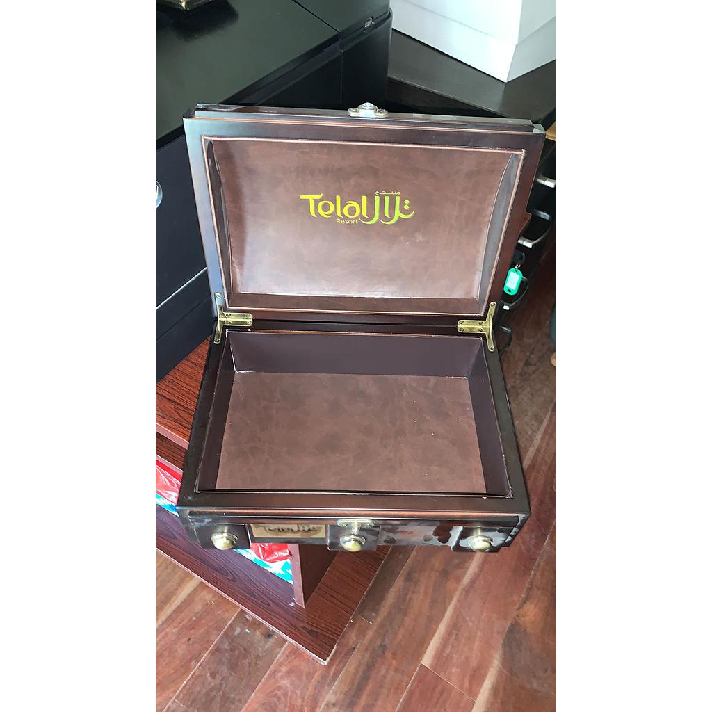 Wooden box (customized product)-35*25*14cm