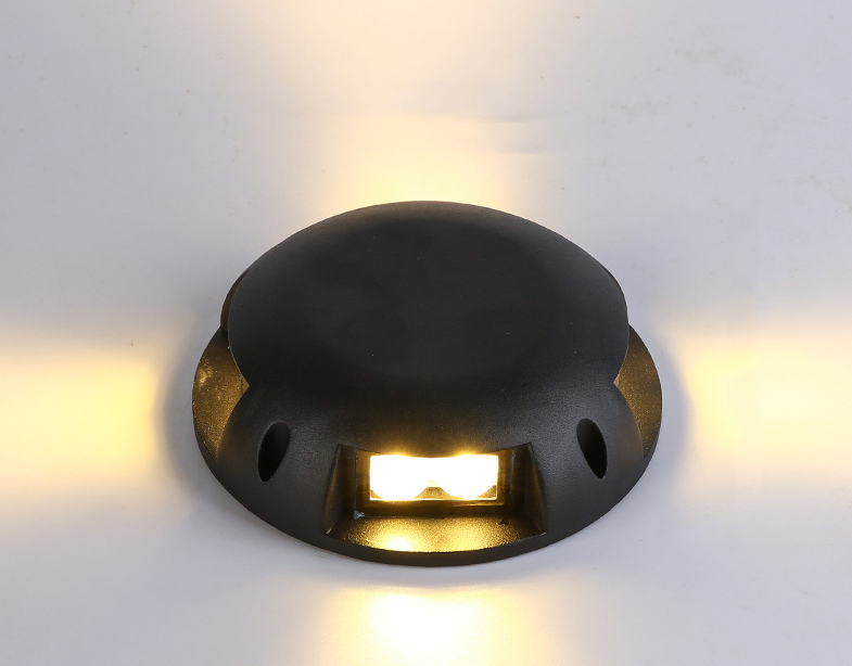 LED Round recessed Floor light-4 Side(Aluminum)