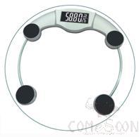 Round Glass Personal Scale