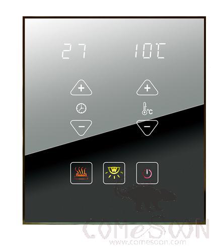 Dry steaming room controller