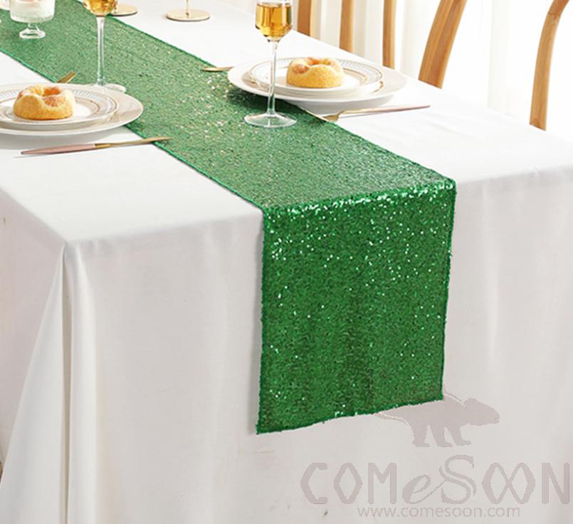 Table Runner-Green