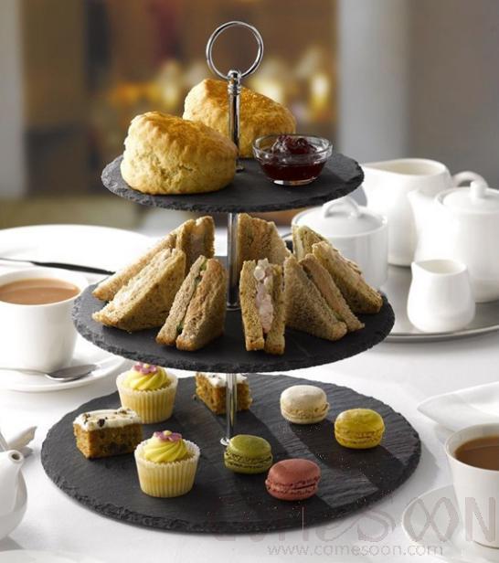Customized Slate Cake Stand 3-ply