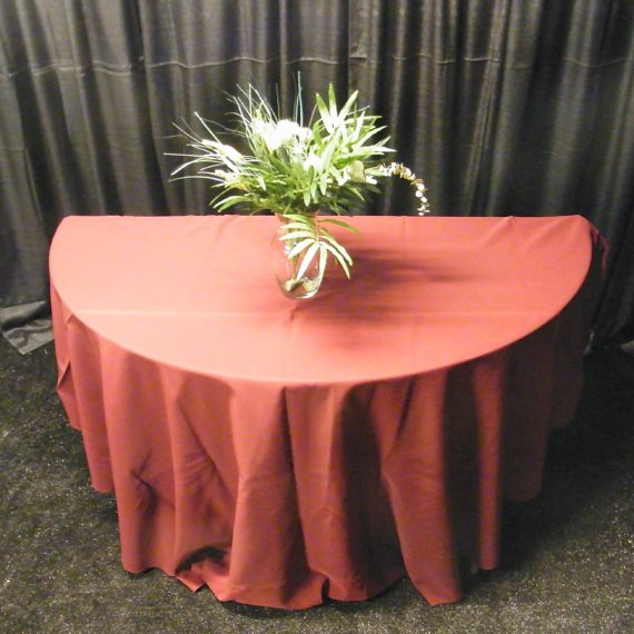 Half Moon Table Cloth-Beige