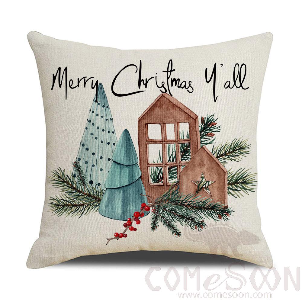 Cushion Cover，Linen，45*45cm
