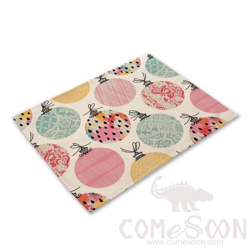 Placemat,Linen，32*42cm