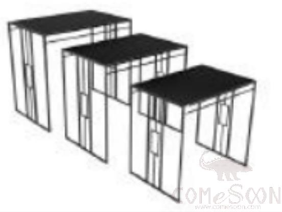 Rectangular Boufil Table-120*65cm