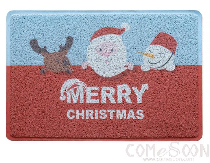 PVC loop velvet foot mat-60*90cm