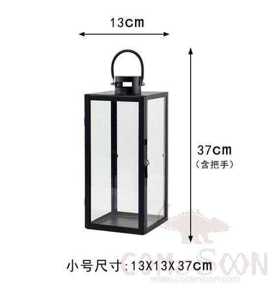 Lantern Lamp-13*13*37cm