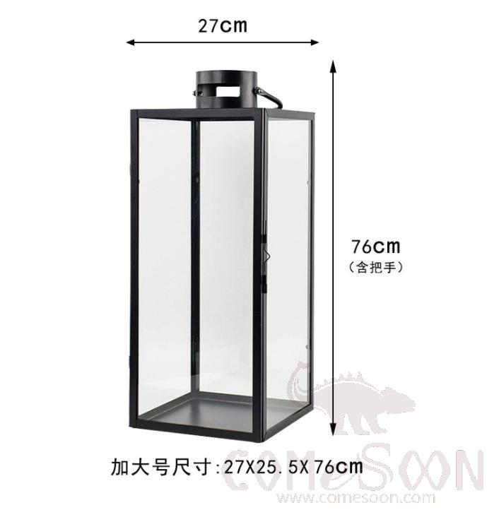 Lantern Lamp-27*25*76cm