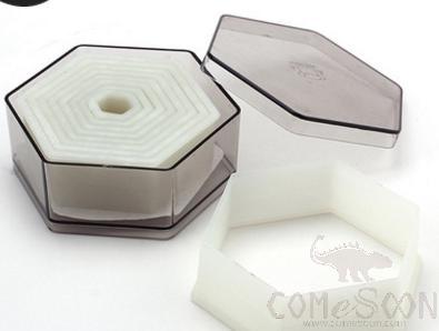 9 pcs set Hexagonal Cutting
