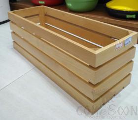 Rectangle Square Beech Wood Box  Buffet Riser  50*18*18
