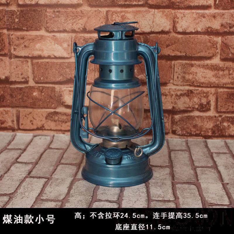 Kerosene Lantern-Blue