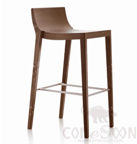 Solid wood bar chair-42*45*89.5cm-SR 102