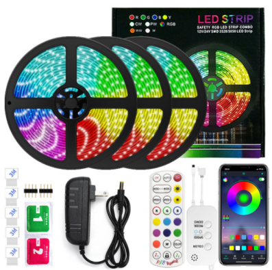 RGB，LED Rope Lights-20 meters
