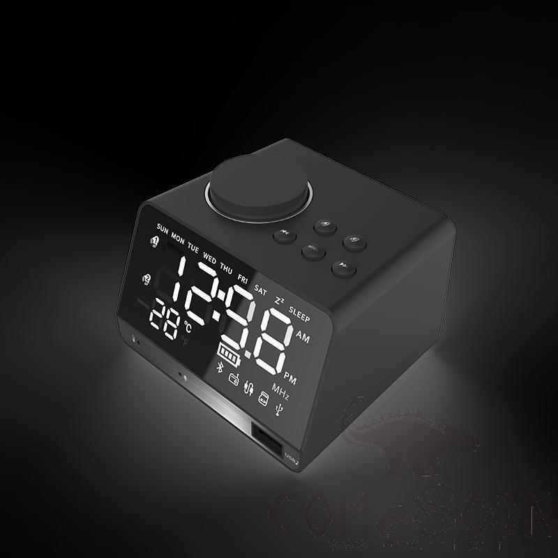 Bluetooth alarm clock box,3W