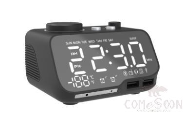 Bluetooth alarm clock box,5W