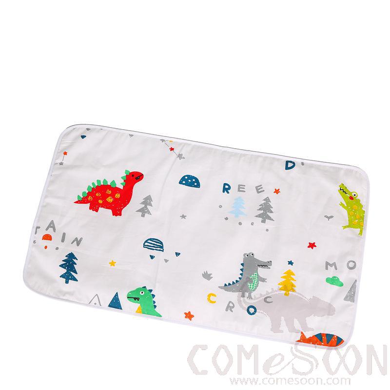 Baby Waterproof Changing Pad，Cotton + TPU，35*45 CM