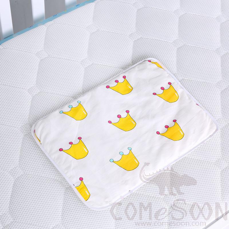 Baby Waterproof Changing Pad，Cotton + TPU，35*45 CM